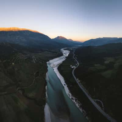 Vjosa River, Memaliaj, Albania