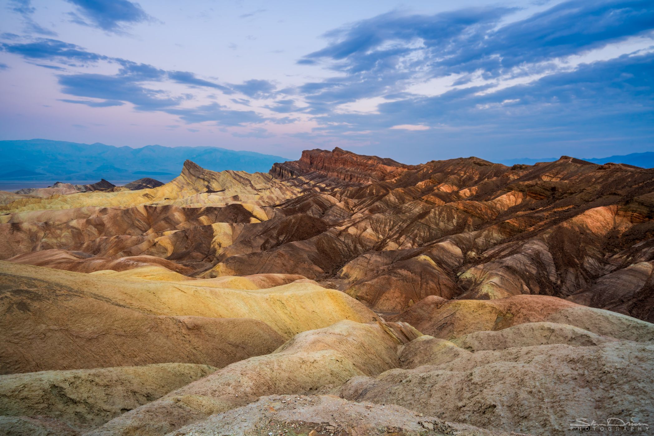 Zabriskie Point, Death Valley, USA