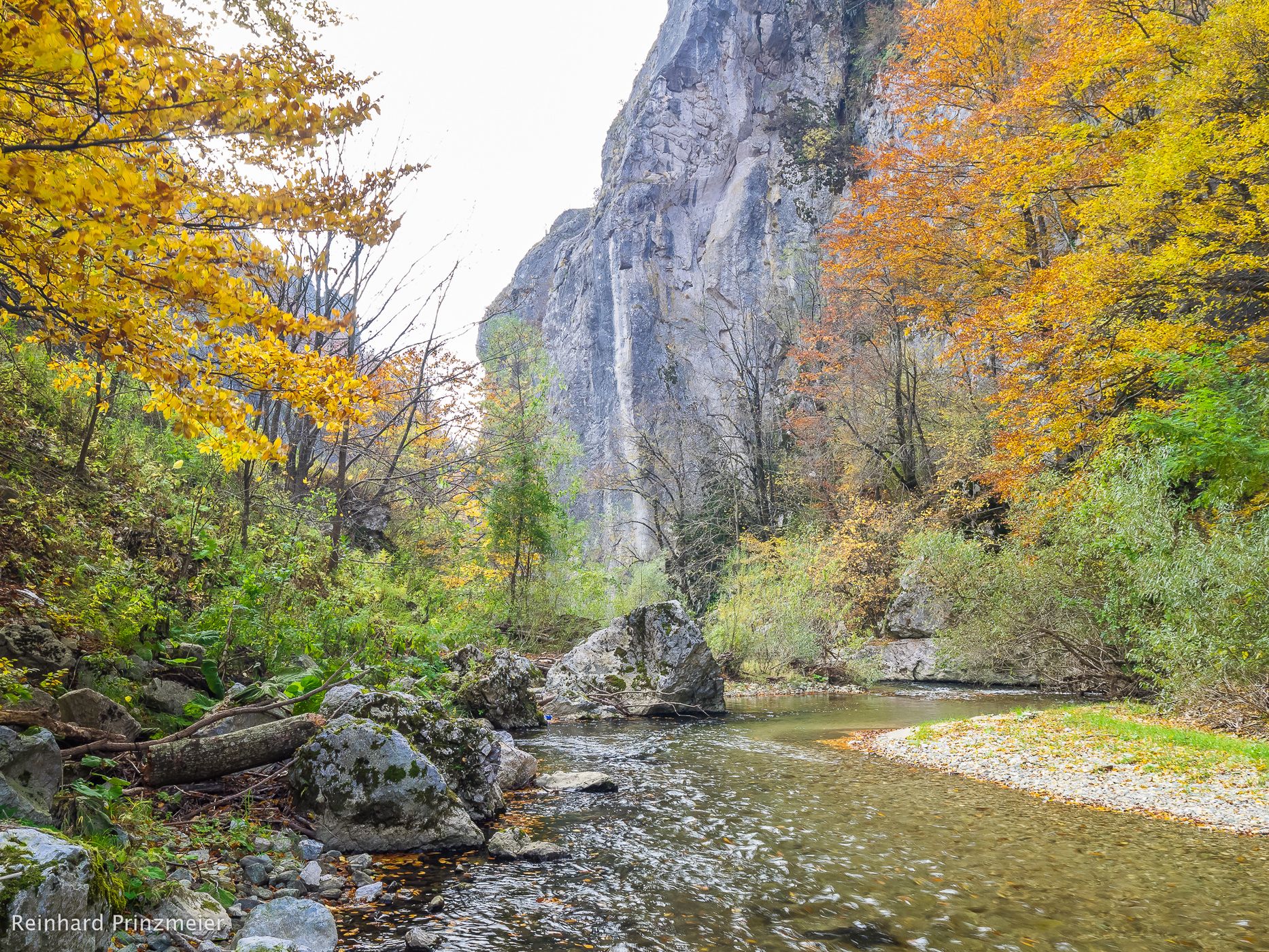At the Cerna River, Romania