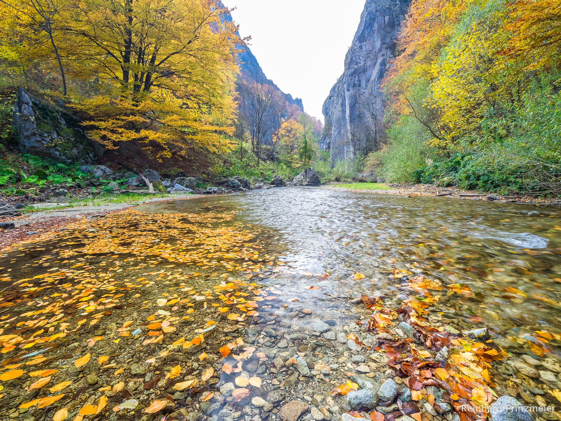 At the Cerna River, Romania
