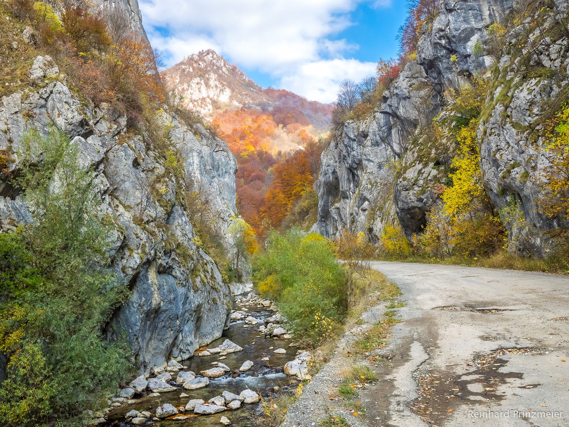 At the Cerna River, Romania
