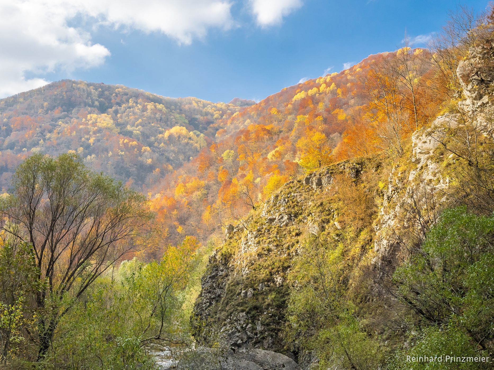 At the Cerna River, Romania