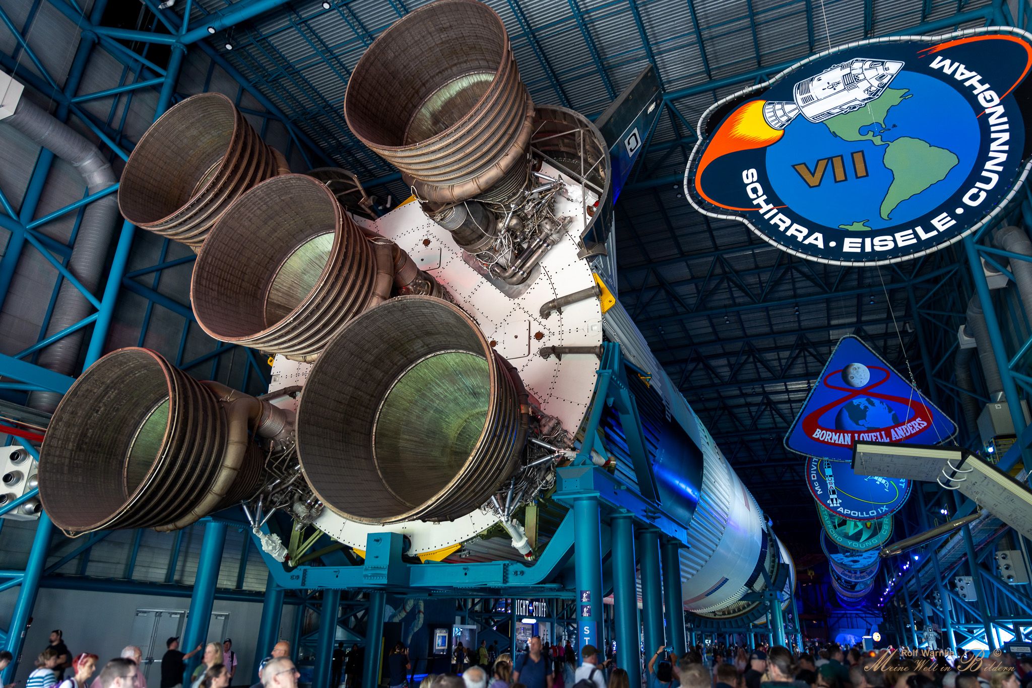 Atlantis exhibit at Kennedy Space Center, USA