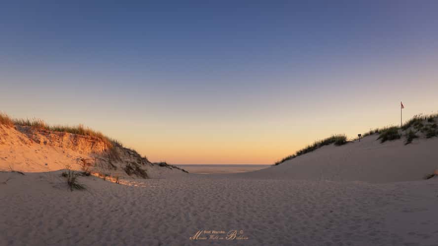 Aussichtsdüne Wittdün auf Amrum