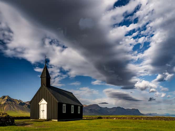 Búðakirkja, The Church at Búðir, Snaefellsnes