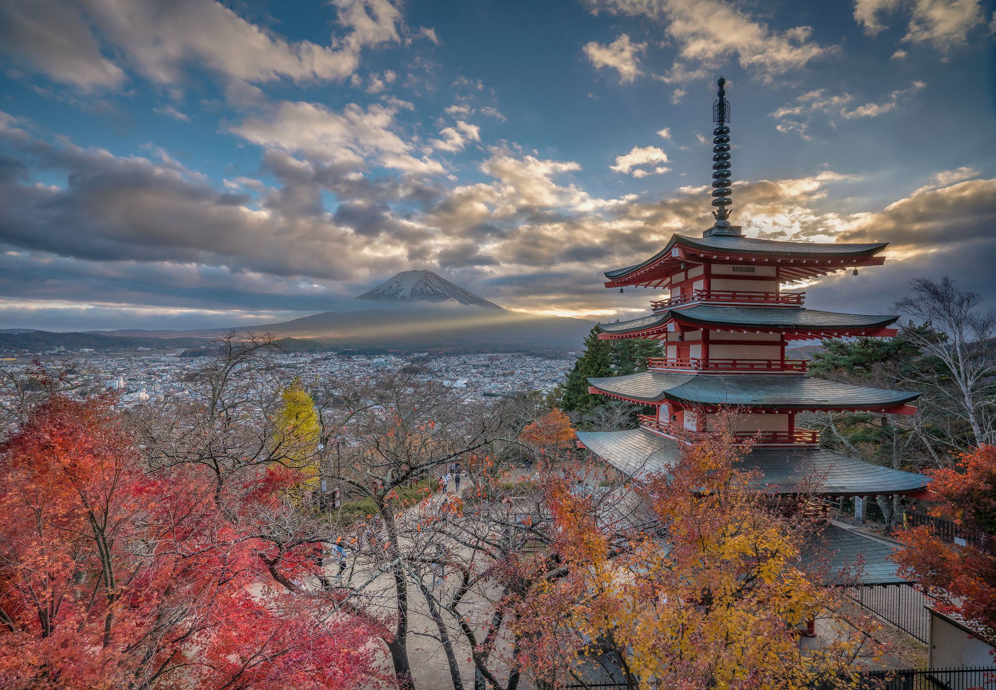 Chureito Pagoda - Mt Fuji, Japan