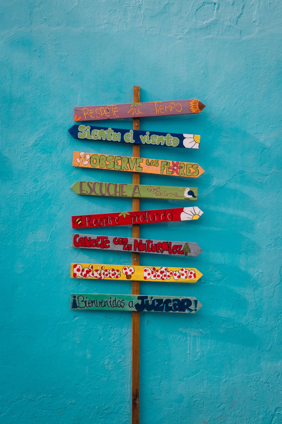 Creativity of Júzcar, Spain