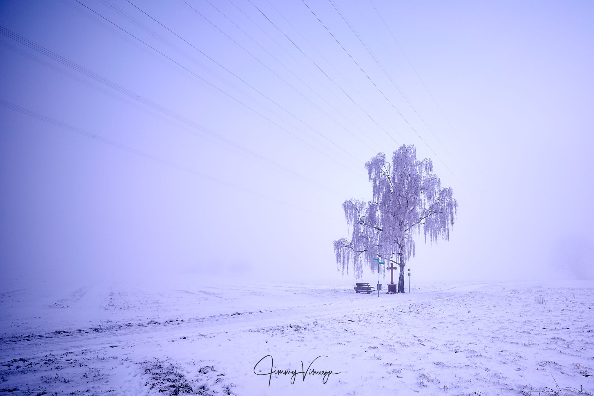 Das Flurkreuz 'Obere Beune', Germany