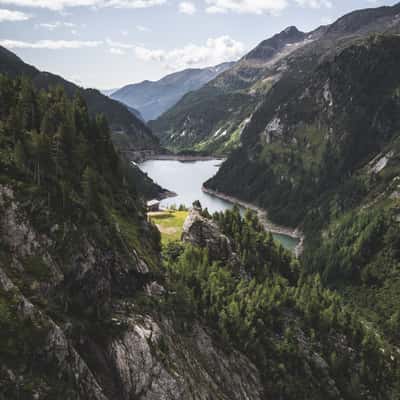 Galgenbichlspeicher (view from Kölnbreinsperre), Austria