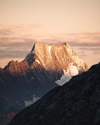 Gerenpass, View Berner Oberland