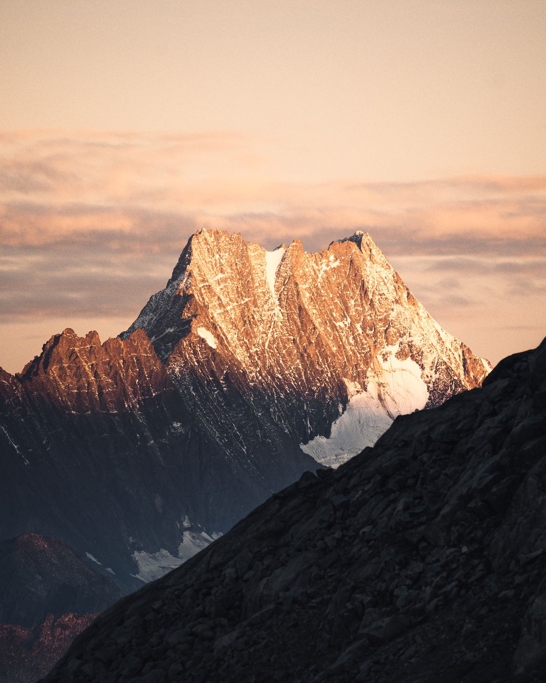 Gerenpass, View Berner Oberland, Switzerland