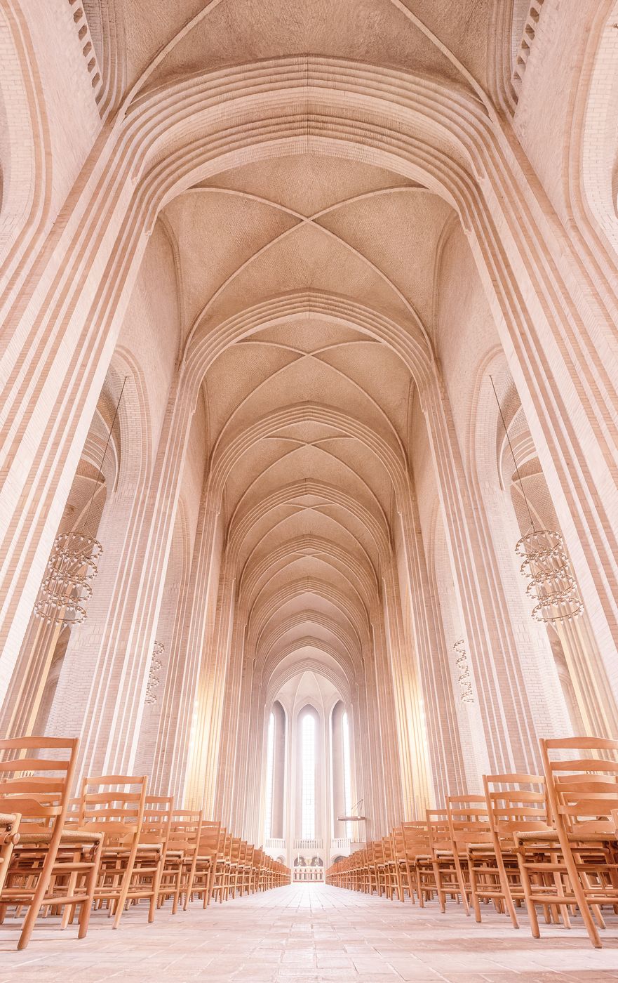 Grundtvigs Church, Copenhagen, Denmark