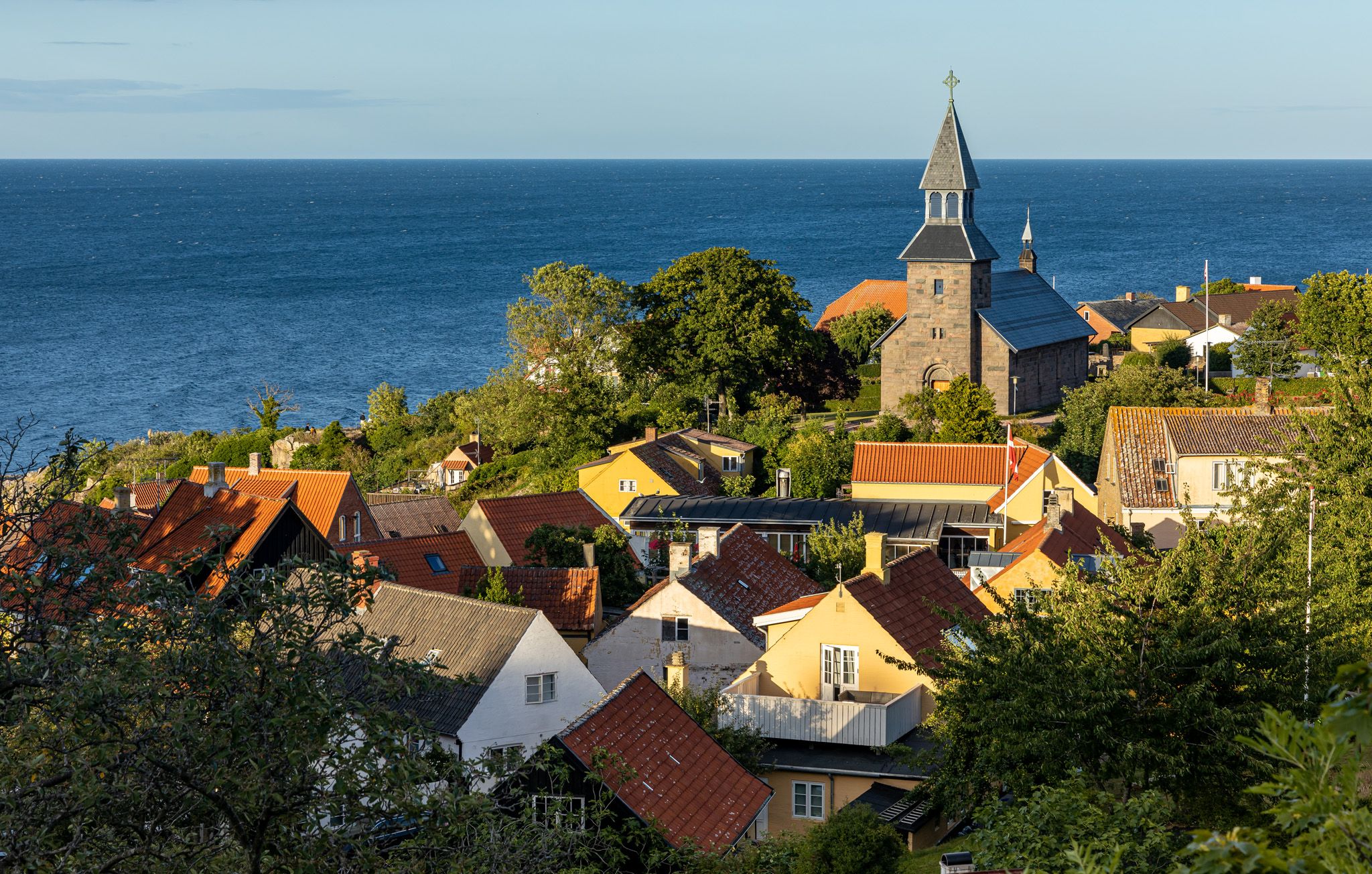 Gudhjem vantage point, Denmark