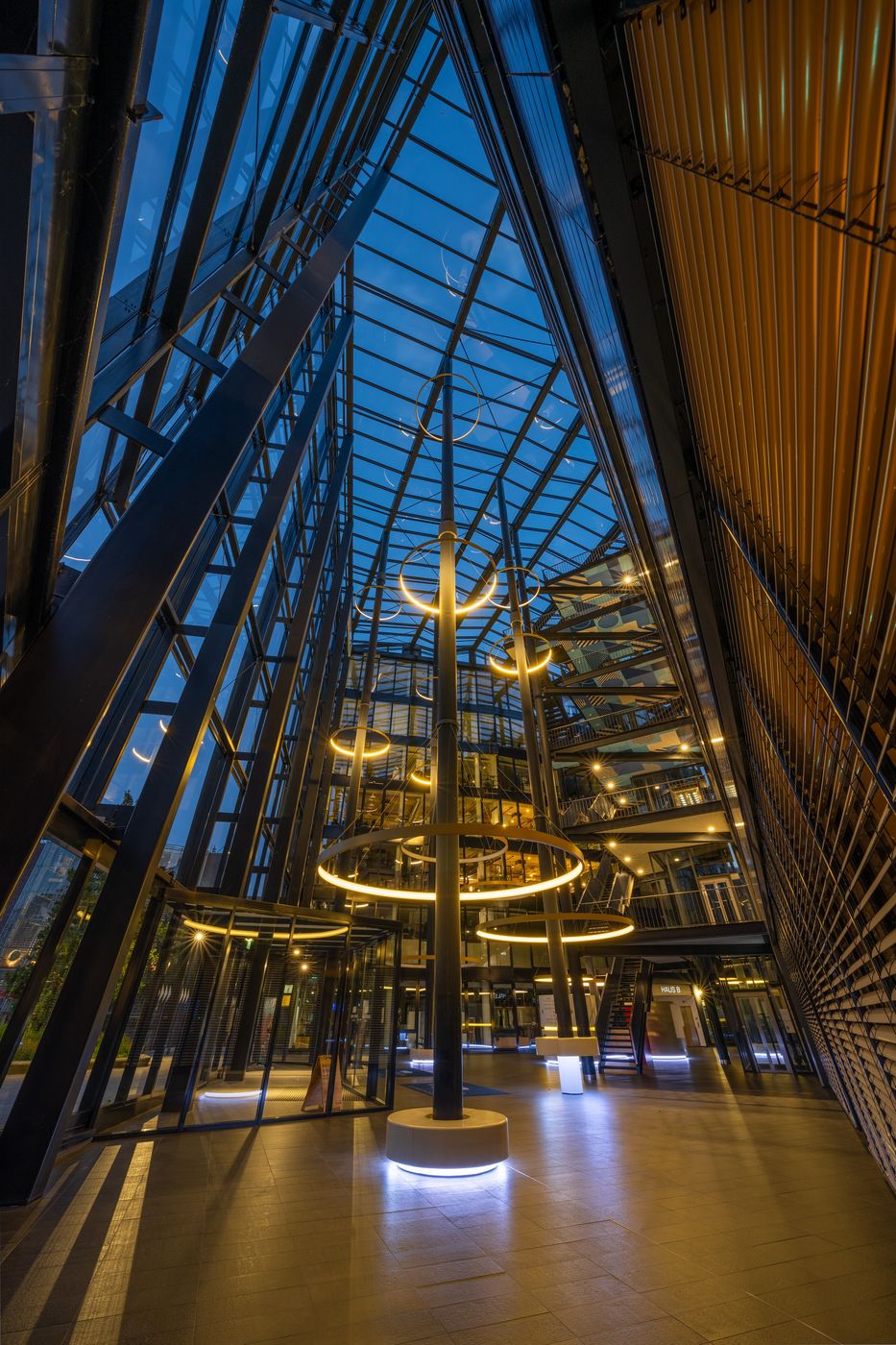 Hanse-Forum Lobby, Hamburg, Germany