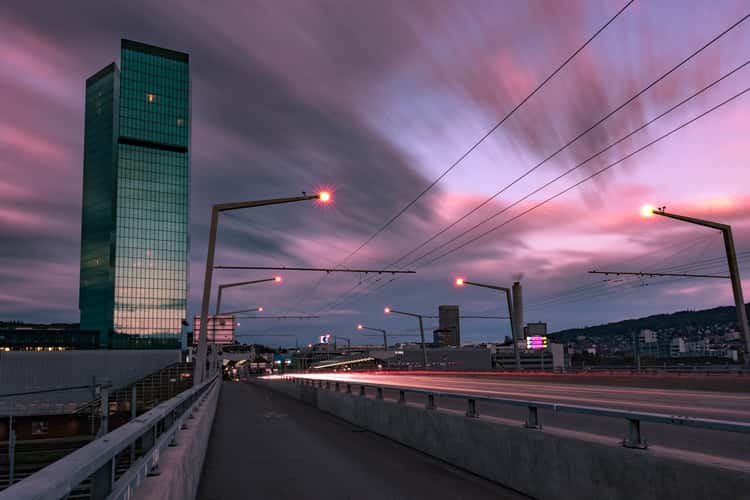 Hardbrücke and Prime Tower