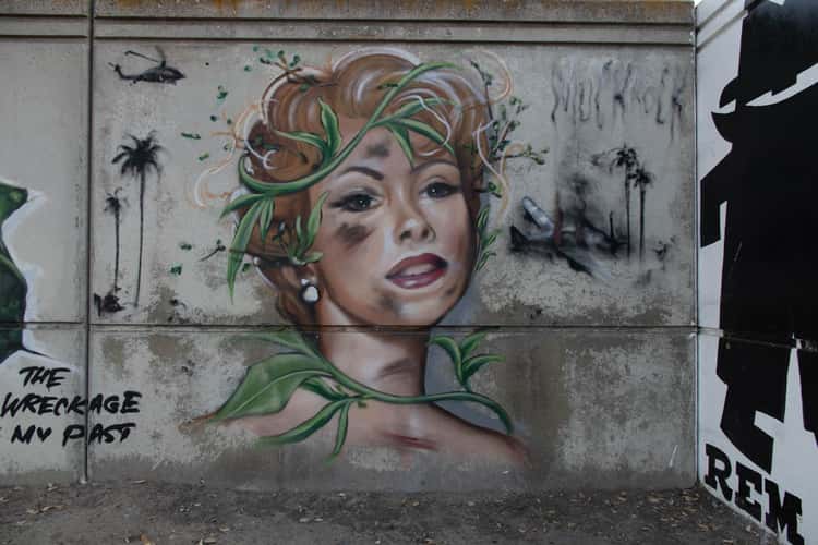 Hermosa Mural Wall