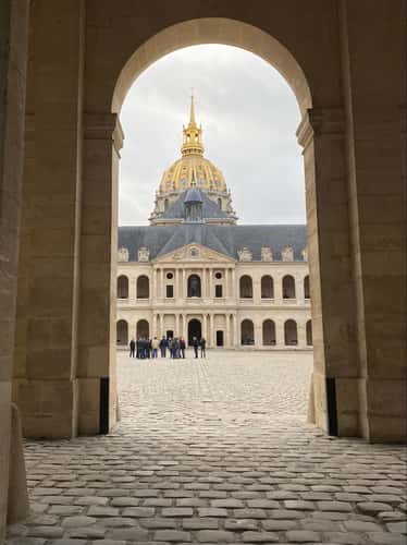 Inside L'Hôtel des Invalides, Paris