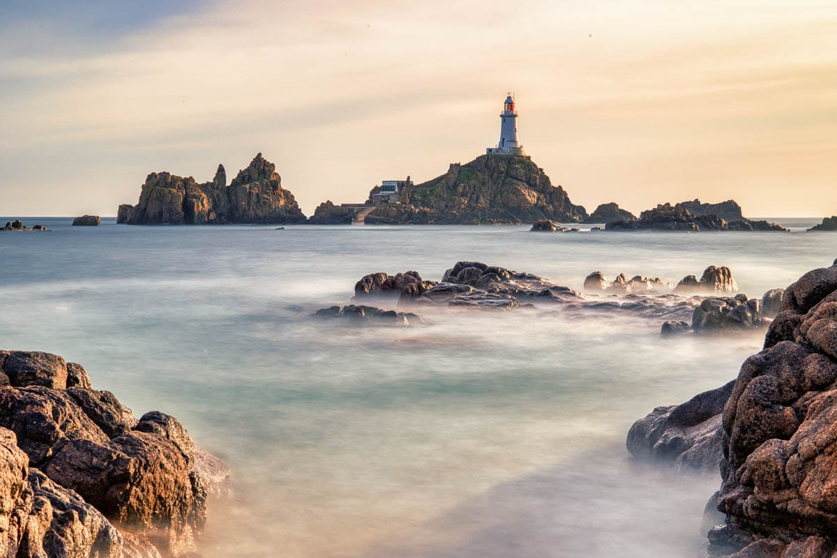 La Corbier Lighthouse, Jersey