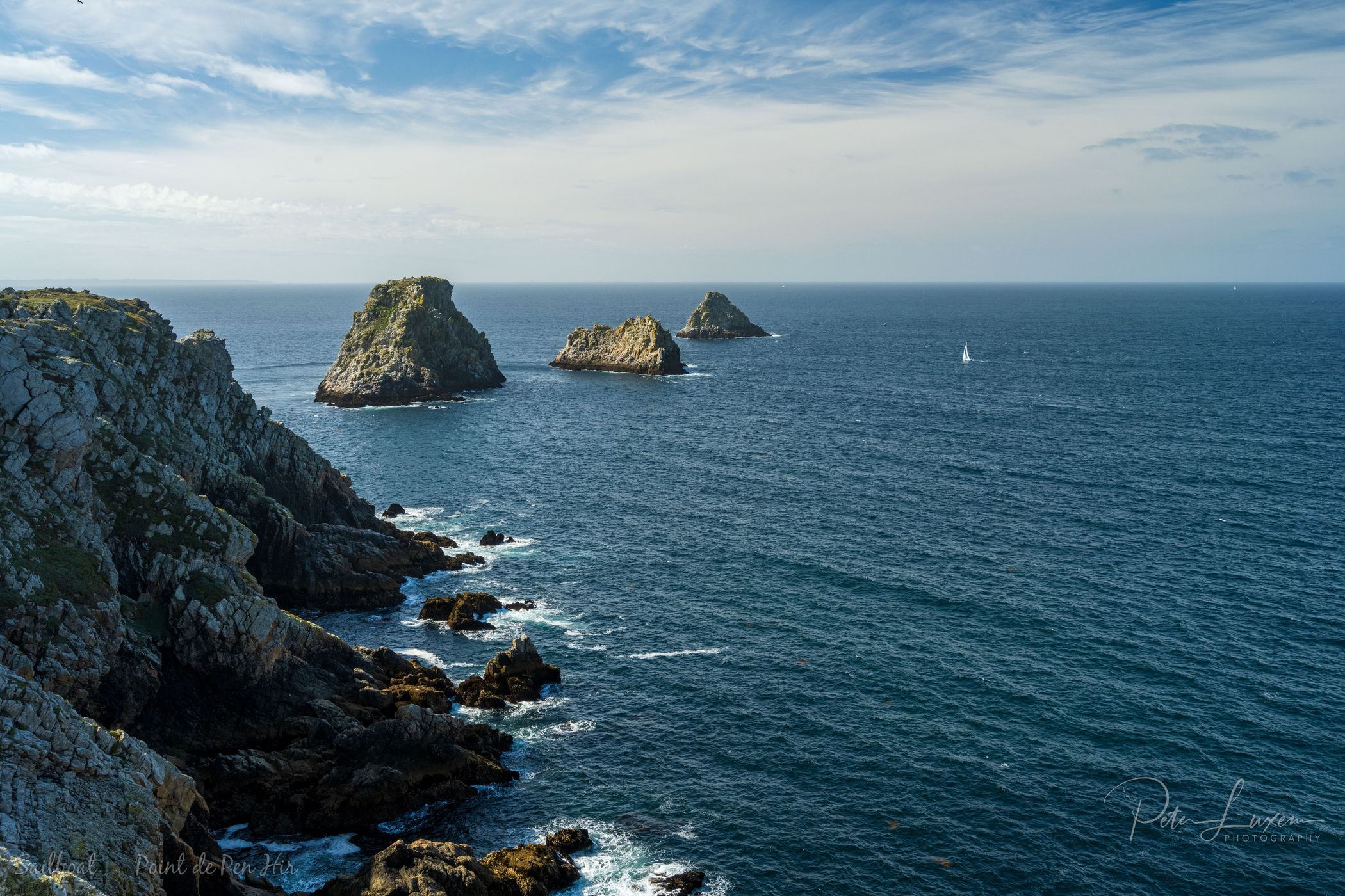 Les Tas de Pois at the headland Pointe de Pen-Hir, France