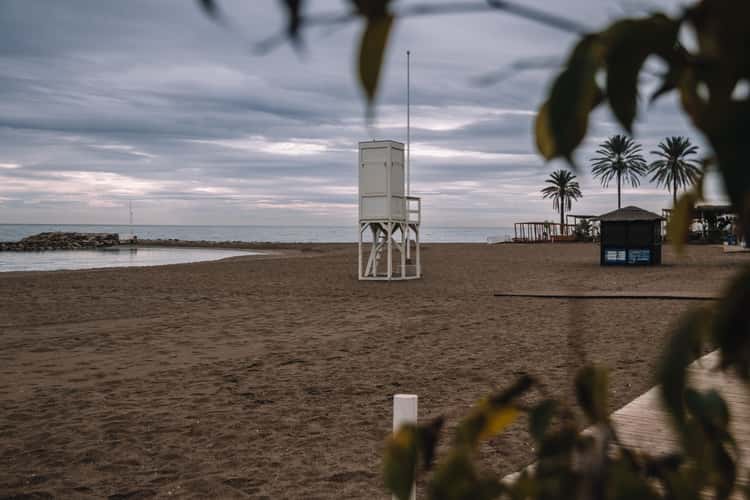 Lifeguard Station at Marbella Beach