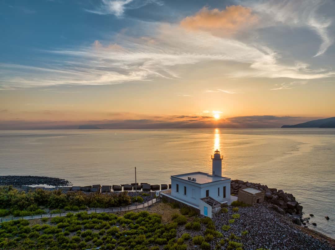 Lighthouse Lingua Salina The Aeolian Islands Sicily Italy lighthouse-lingua-salina-the-aeolian-islands-sicily-italy