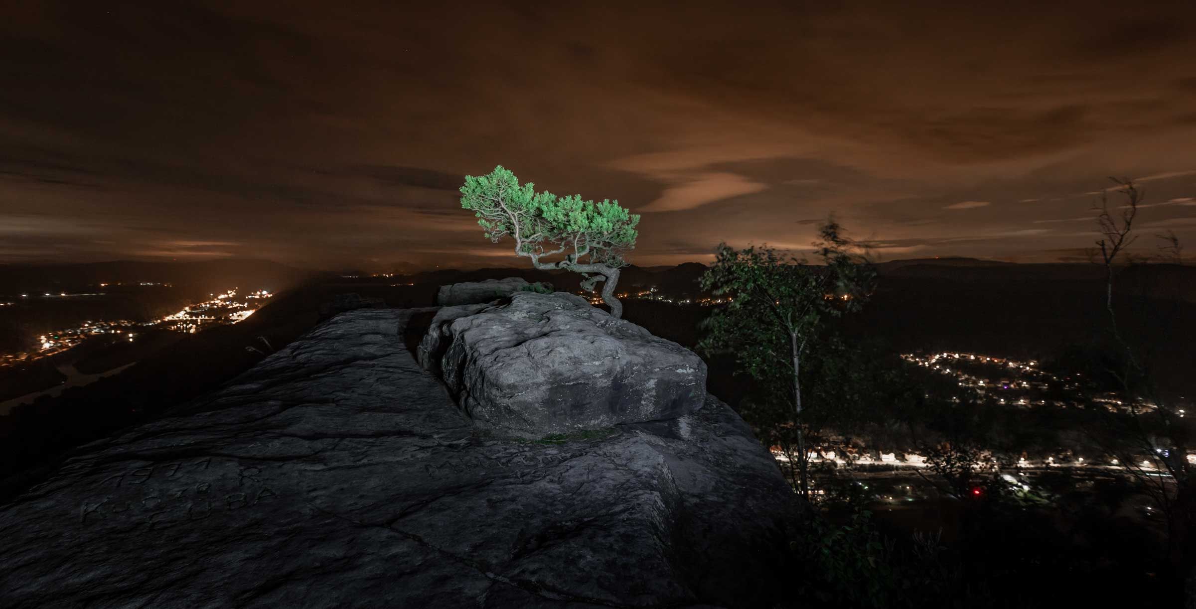 Lilienstein - Wetterkiefer, Germany