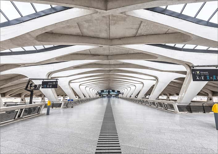 Lyon - Saint Exupery Train Station