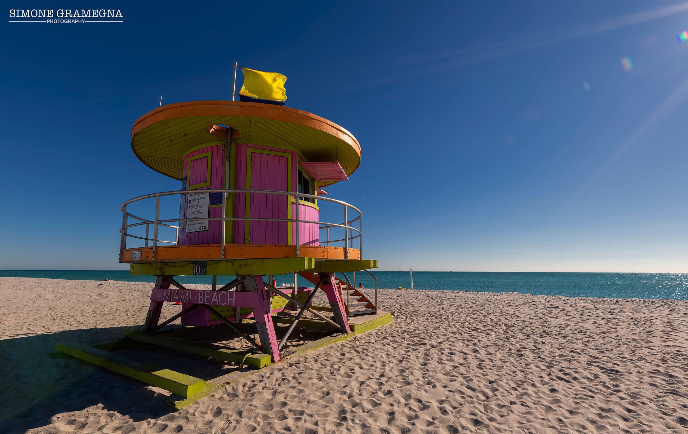 Miami Beach, 8th Street Lifeguard Tower, USA