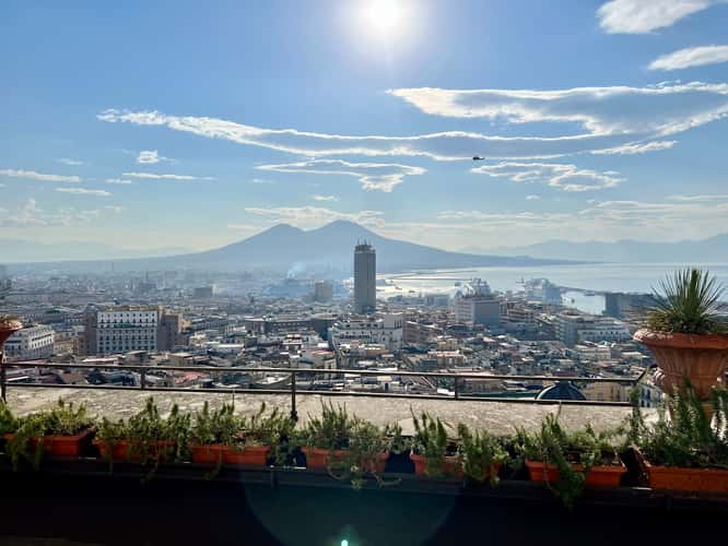 Naples and Vesuvius View