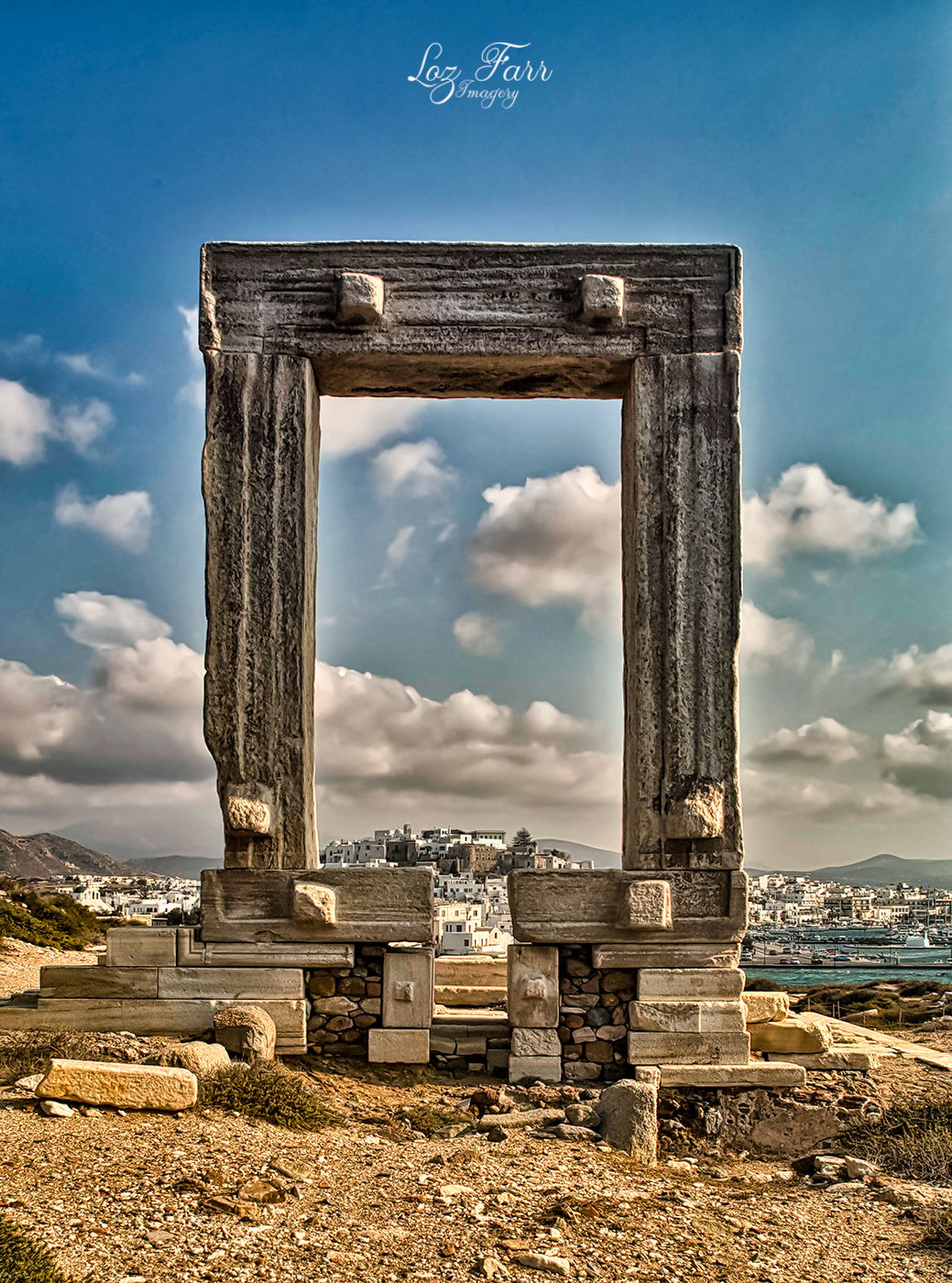 Naxos Greece Pier, Greece