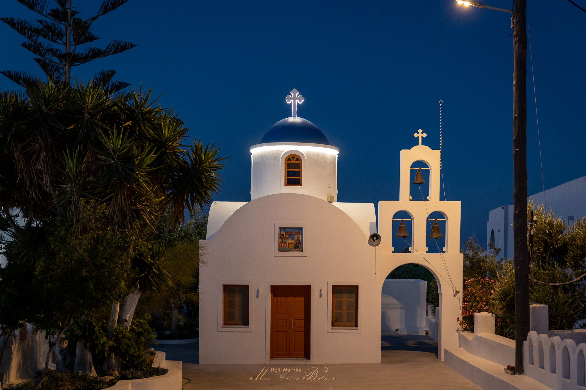 Neu gebaute Kirche, Greece