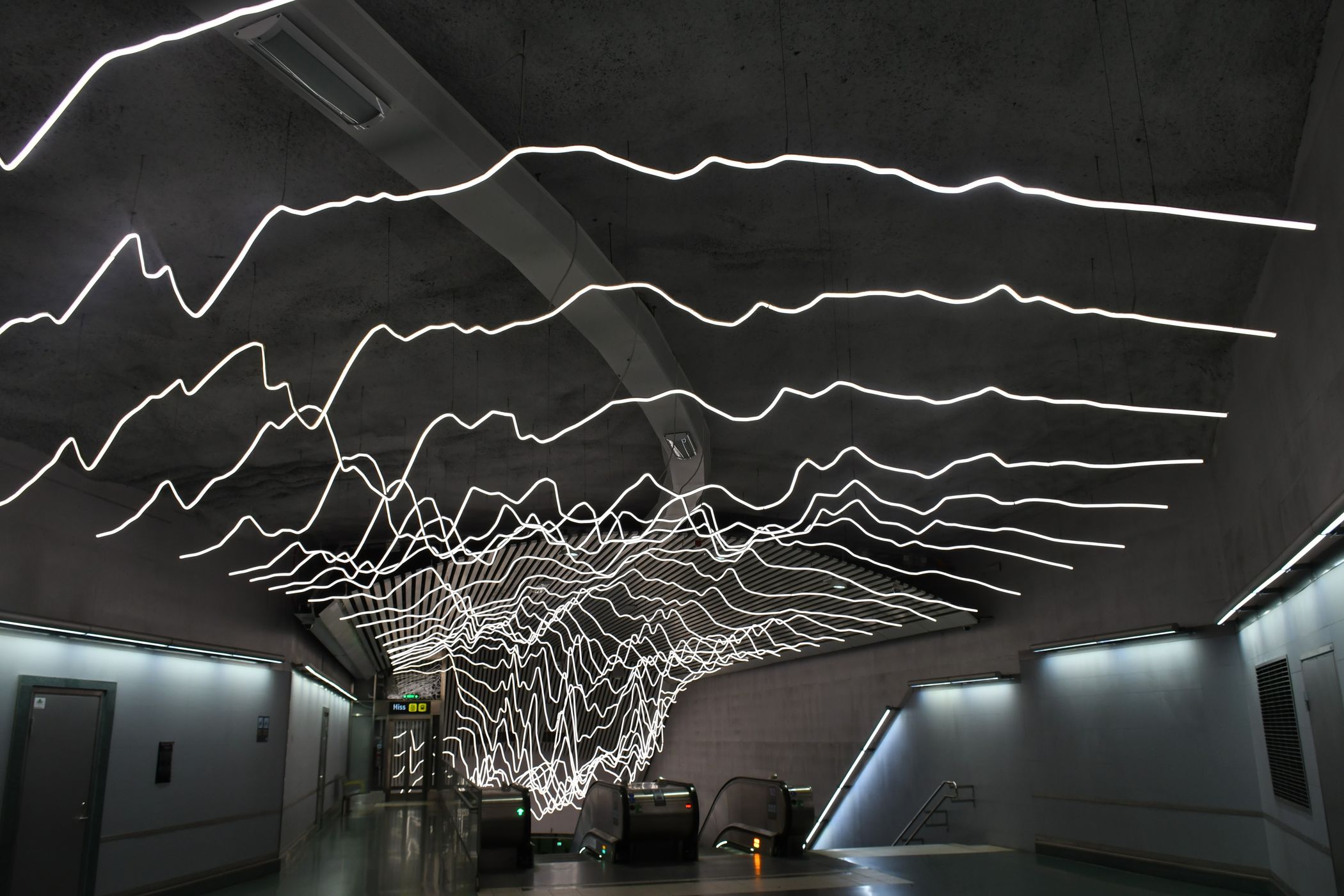 Odenplan (Commuter Rail Station), Stockholm, Sweden