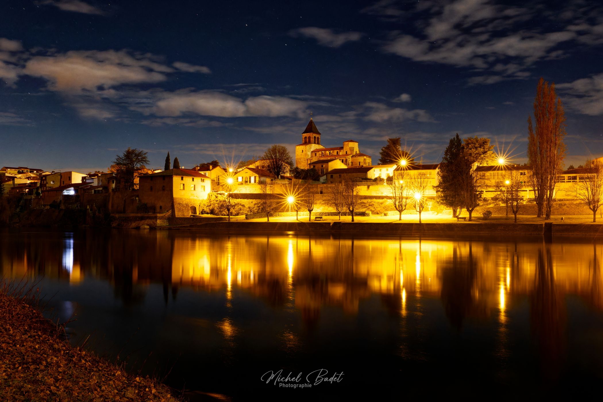 Pont du Château and L'Allier, France