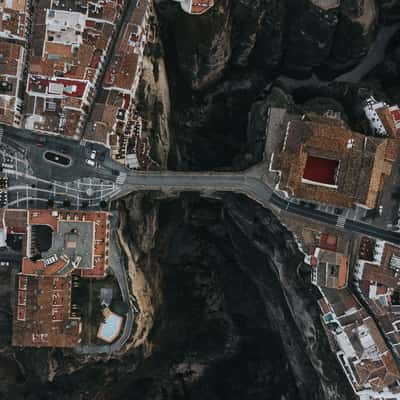 Puente Nuevo from above, Ronda, Spain