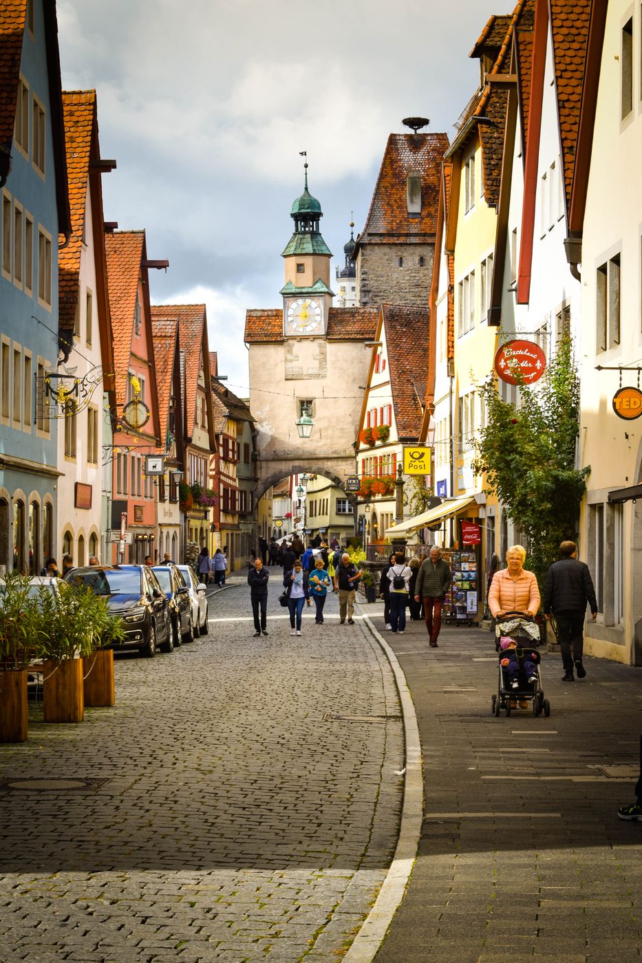 Rödergaße, Rothenburg ob der Tauber, Germany