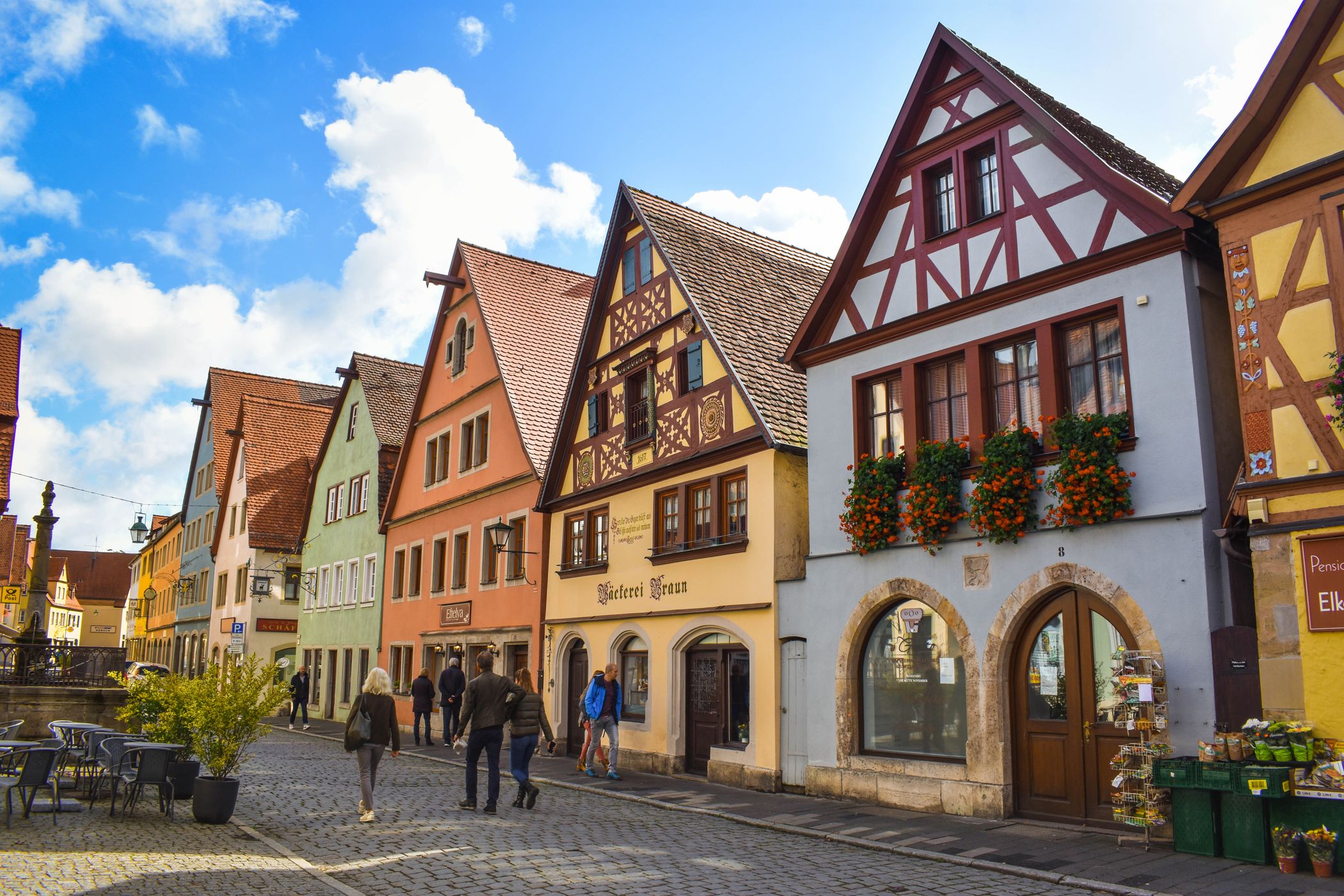 Rödergaße, Rothenburg ob der Tauber, Germany