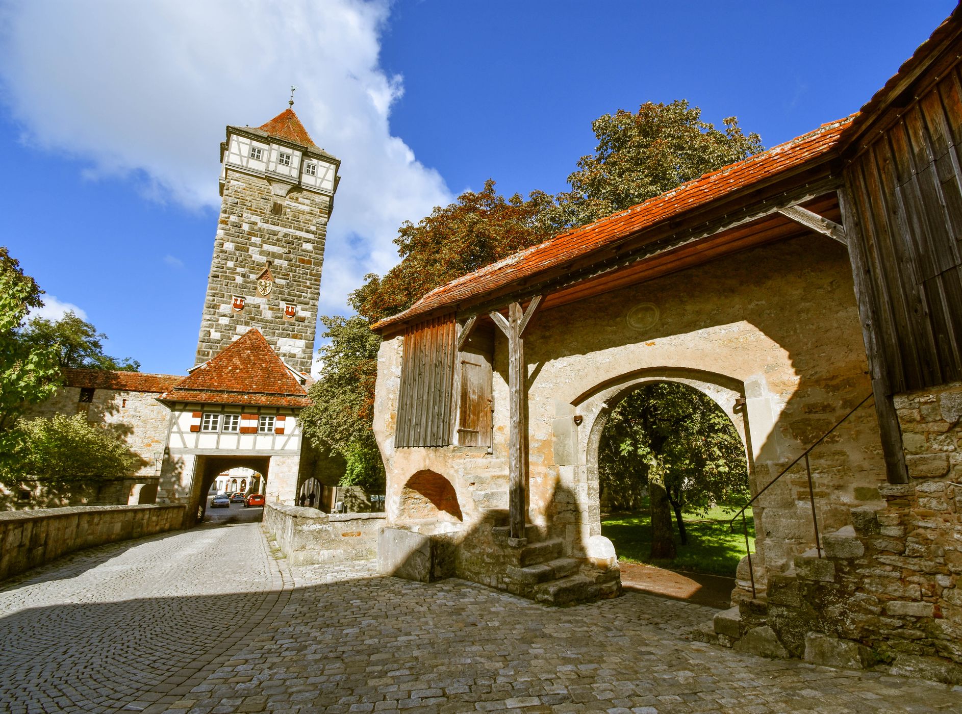Röderturm,  Rothenburg ob der Tauber, Germany