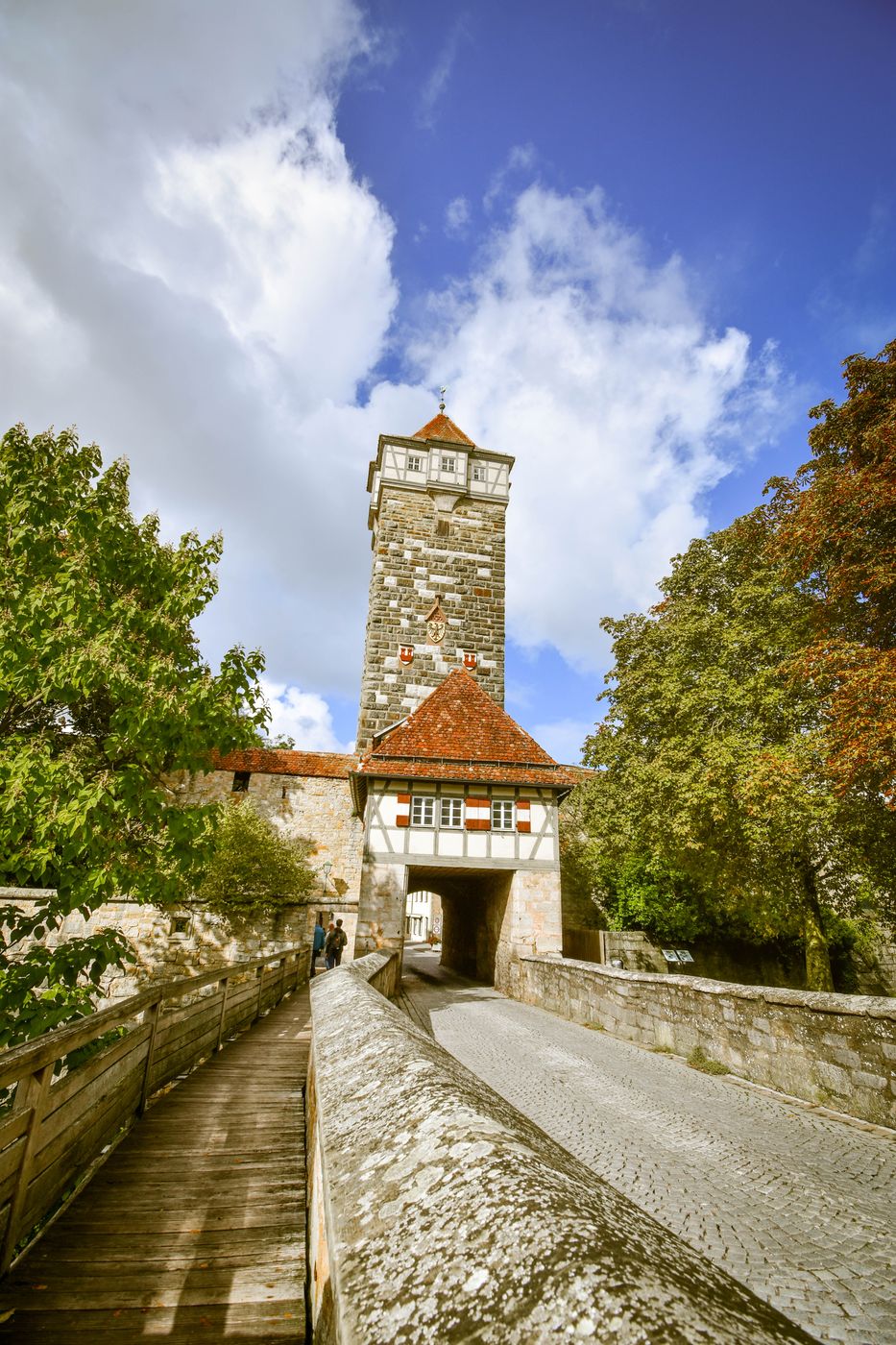 Röderturm,  Rothenburg ob der Tauber, Germany