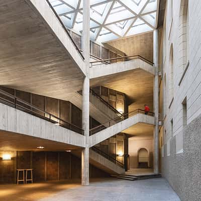 Staircase of the ETH University (Main Hall), Zurich, Switzerland