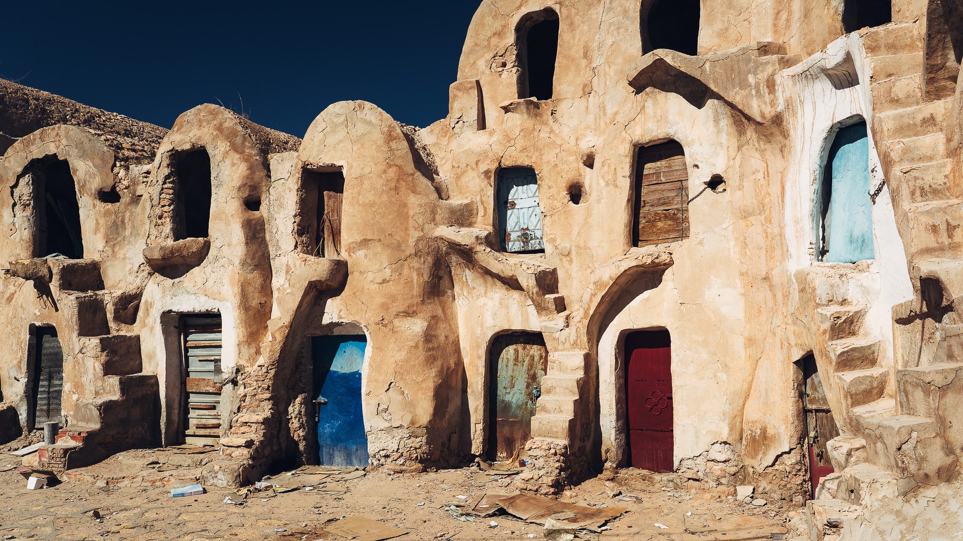 Star Wars Filmset: Anakin Skywalkers Home, Tunisia, Tunisia