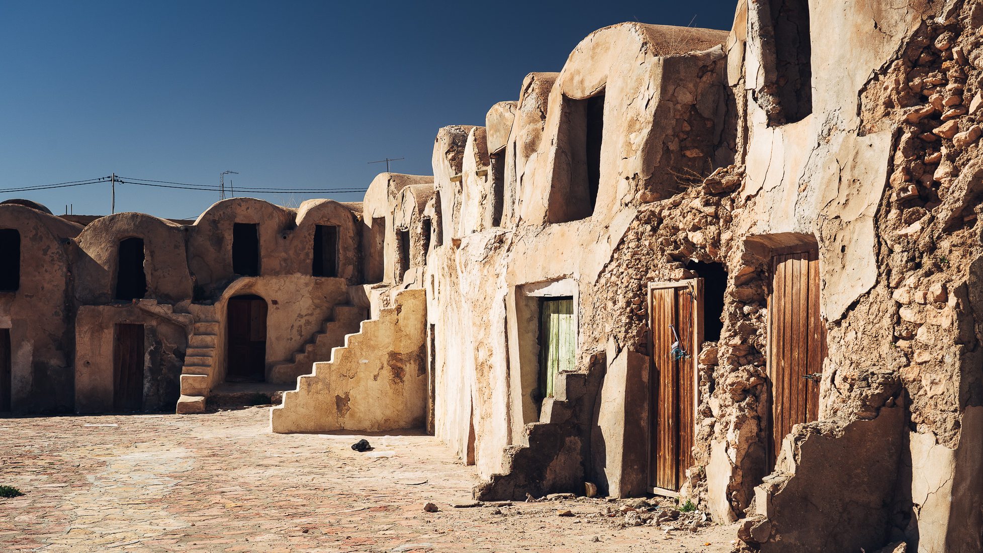 Star Wars Filmset: Anakin Skywalkers Home, Tunisia, Tunisia