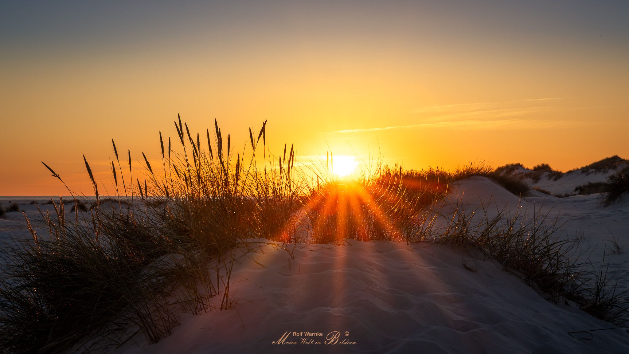 Strand Amrum Dünenweg, Germany