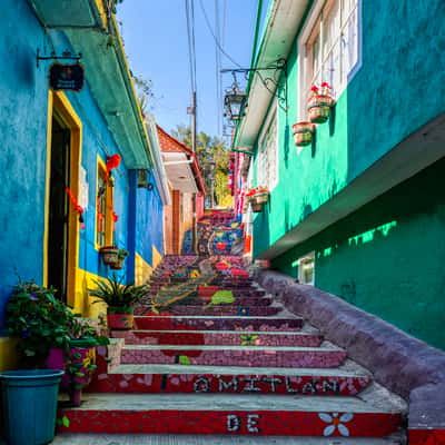 The mosaic staircase, Mexico