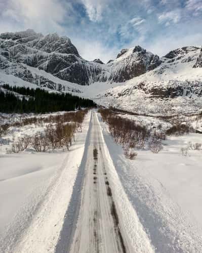 Road to Nusfjord, Lofoten