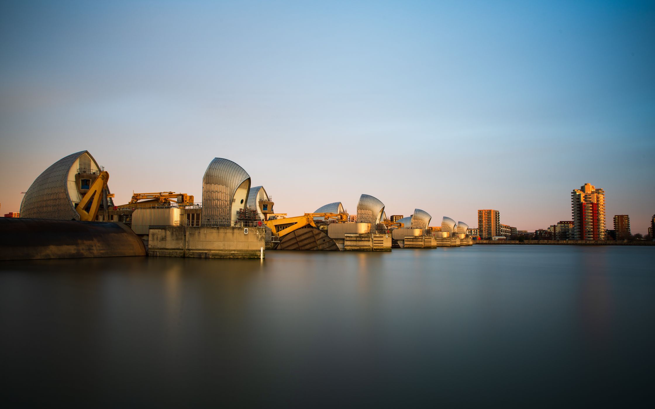 The Thames Barrier, London, United Kingdom