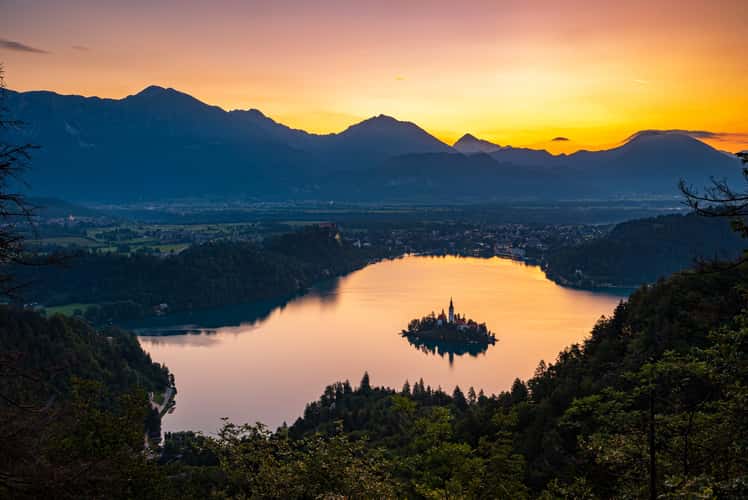 Lake Bled, Mala Osojnica Overlook