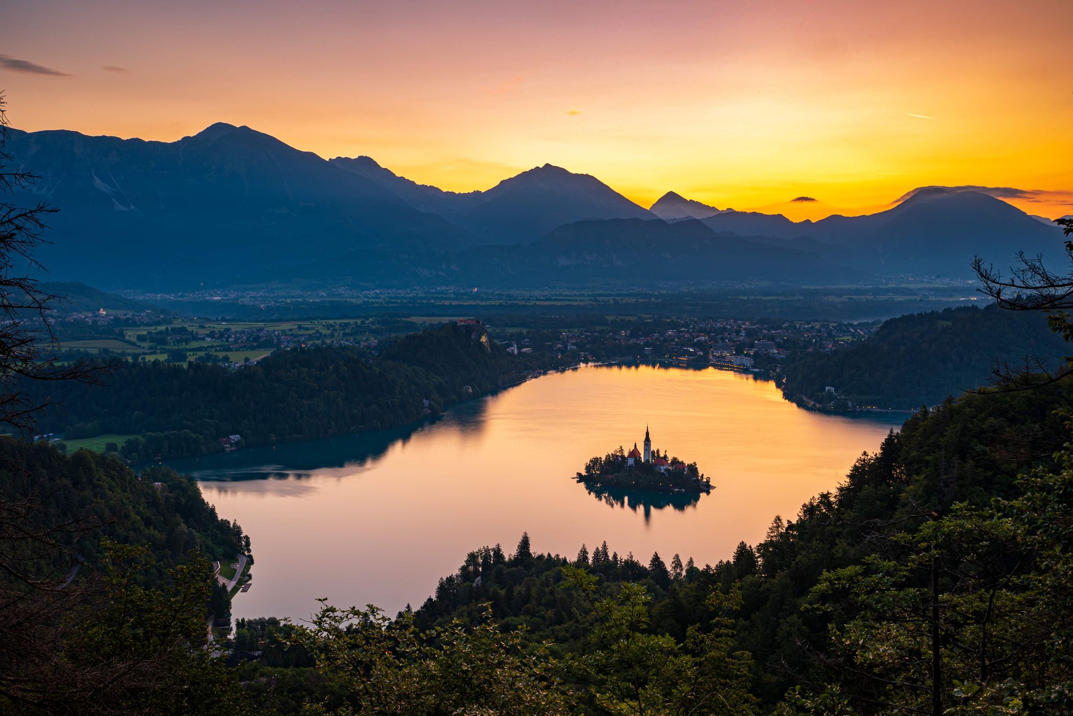 Lake Bled, Mala Osojnica Overlook, Slovenia