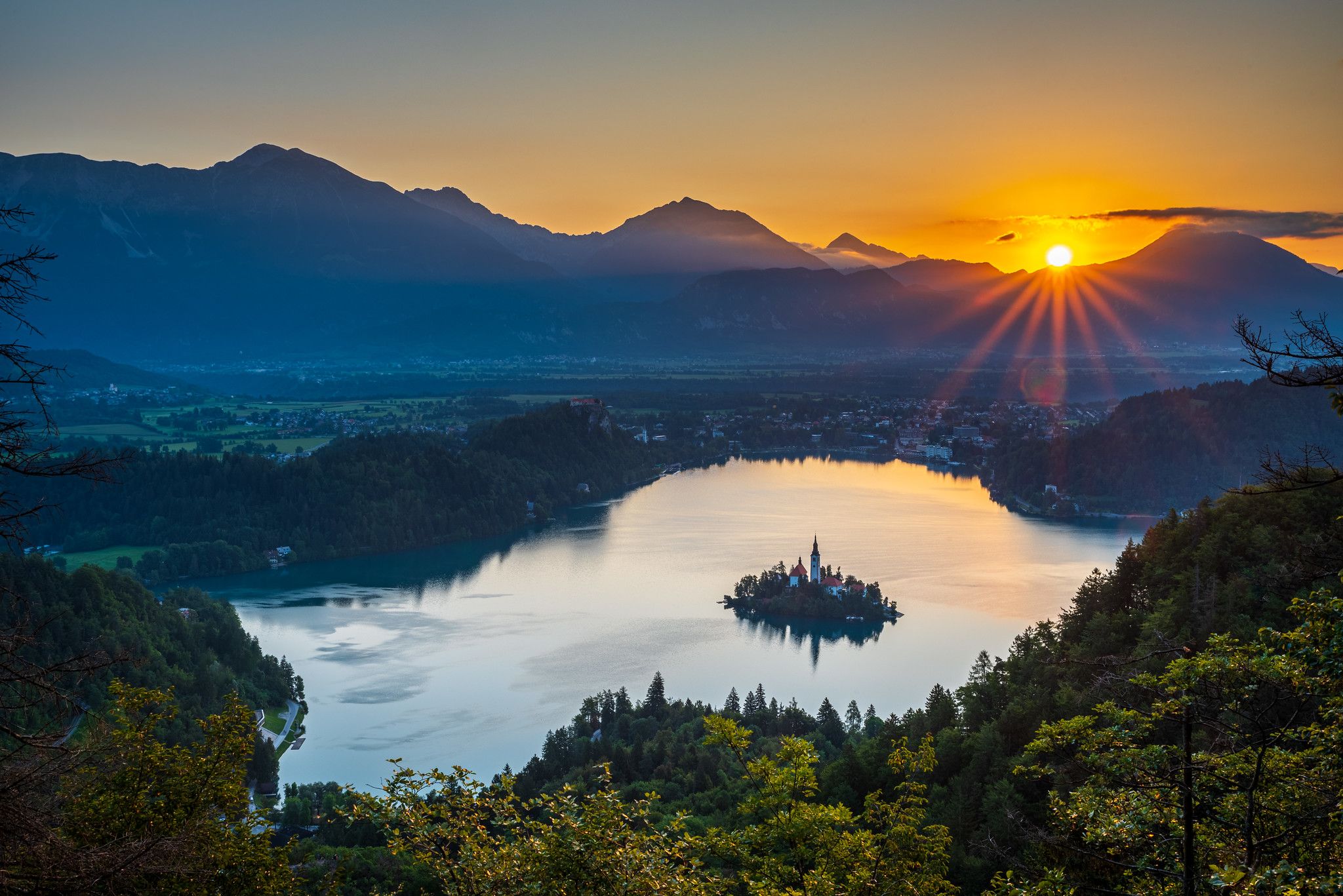 Lake Bled, Mala Osojnica Overlook, Slovenia