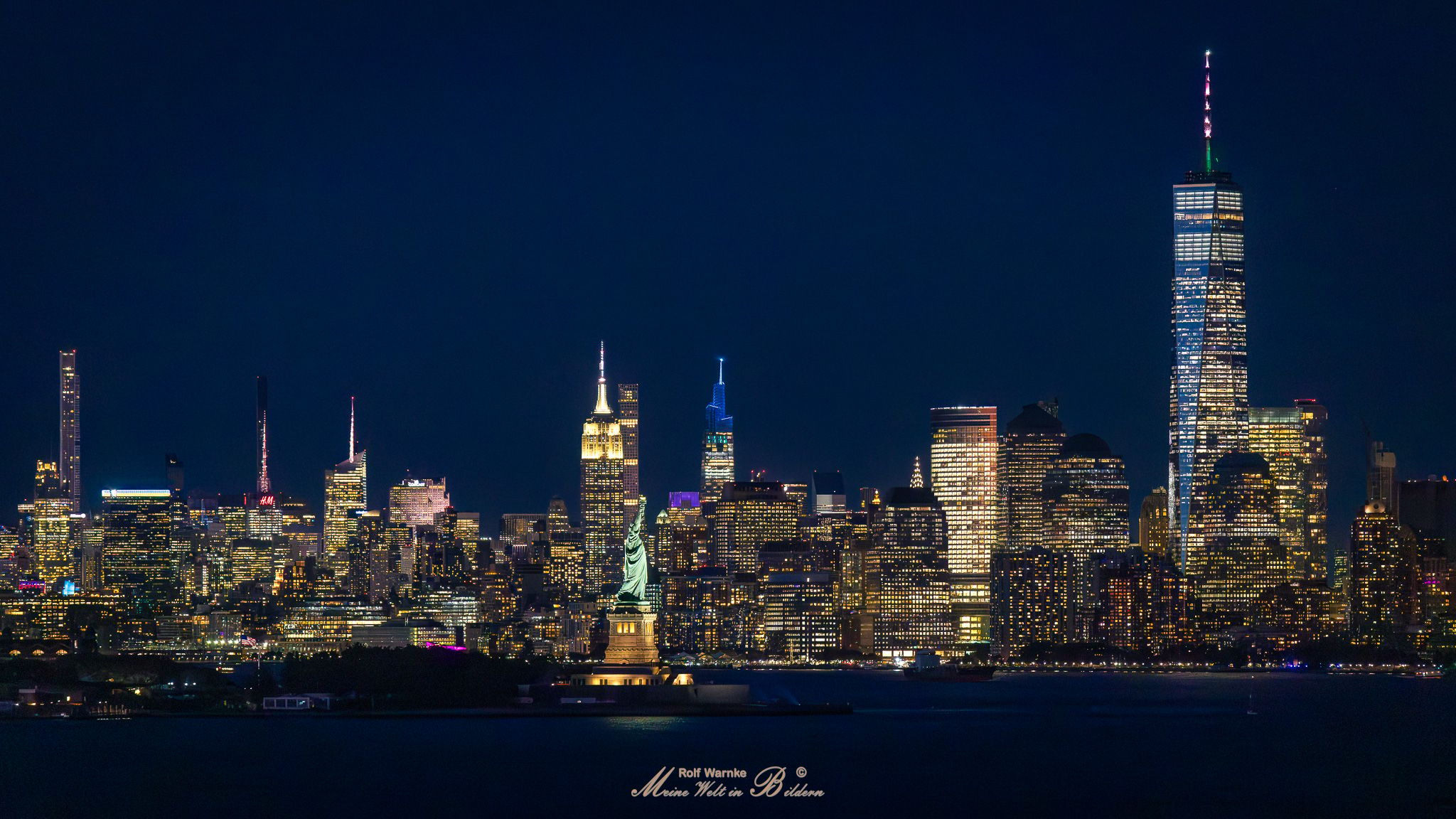 View from the Cape Liberty Cruise Port, USA