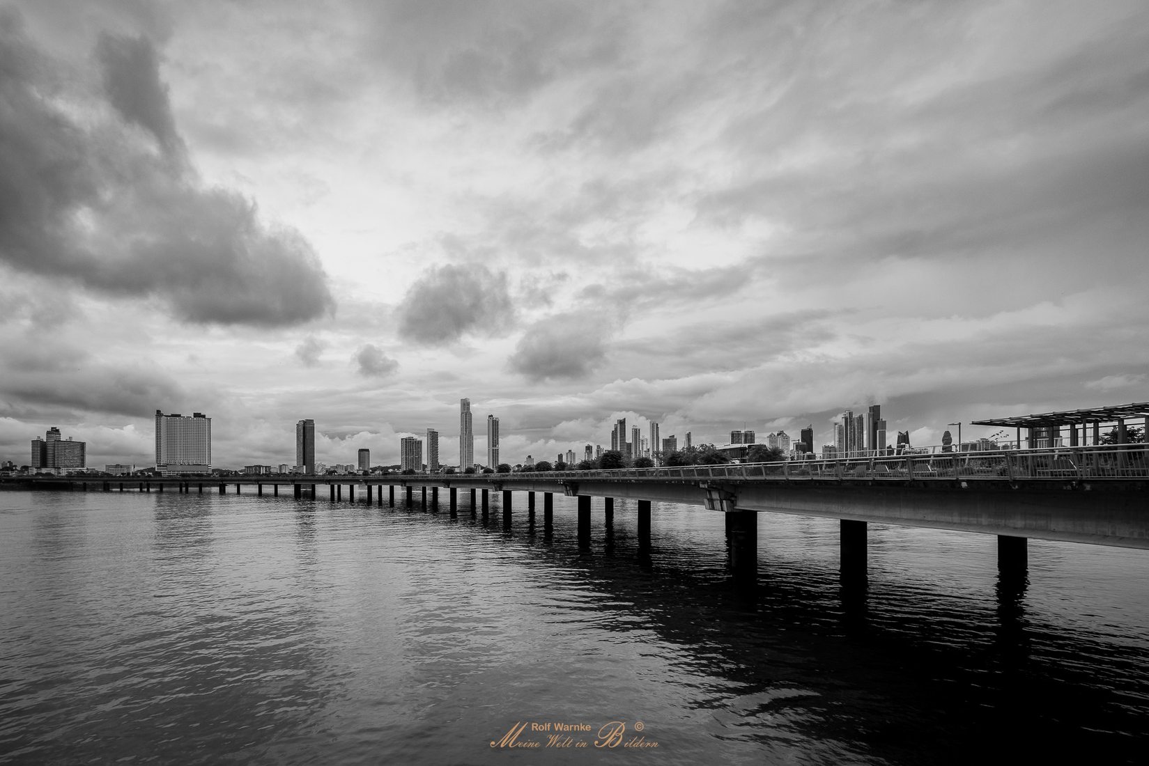 Viewpoint on Cinta Costera, Panama